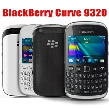 Оригинальный разблокированный смартфон BlackBerry Curve 9320, Bluetooth, 5-Мегапиксельная камера для мобильного телефона, панель GPS, QWERTY-клавиатура, BlackBerry OS