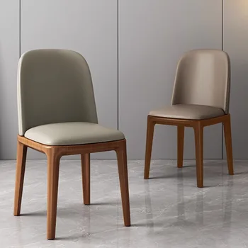Официальный обеденный стул Aoliviya из массива дерева, Коммерческий обеденный стол и стул в скандинавском стиле, гостиничное кресло для гостиной, домашний стул L
