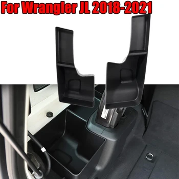 Пара Боковых ящиков для хранения в багажнике-Органайзер для Wrangler JL 2018 2019 2020 2021 Аксессуары для уборки салона автомобиля