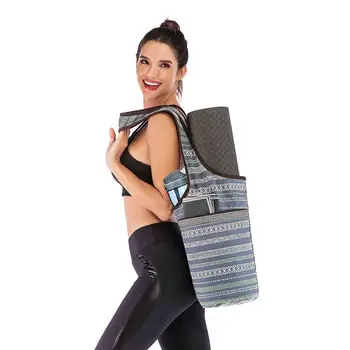 Переносная сумка-коврик для йоги, износостойкая сумка для йоги, складная моющаяся сумка для фитнеса
