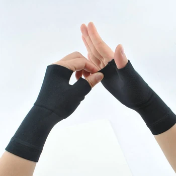 Перчатки с эластичной лентой для большого пальца, 2шт, Спортивная защита, оболочка сухожилия запястья, боли в мышцах и суставах, защита от тепла и холода, защита запястья ладони.