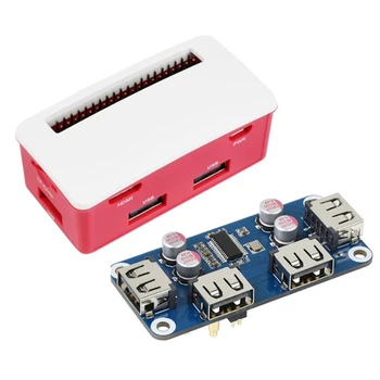 Плата концентратора Raspberry 2 WH 3A 3B 3 с 4-кратными расширенными USB-портами