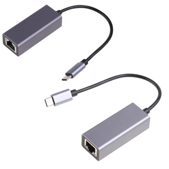 Поддержка сетевого адаптера USB Type C к RJ45 Ethernet LAN 10/100 Мбит/с
