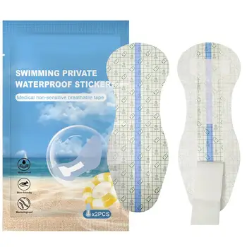 Подкладка для плавательных трусиков Прозрачные гигиенические прокладки для купальников Private Panti Liner Портативные гигиенические прокладки для женщин, девушек и дам