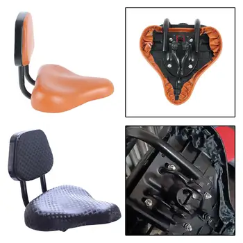 Подушка для заднего сиденья электровелосипеда, Мягкая подушка для велосипедного сиденья, Велосипедное заднее сиденье