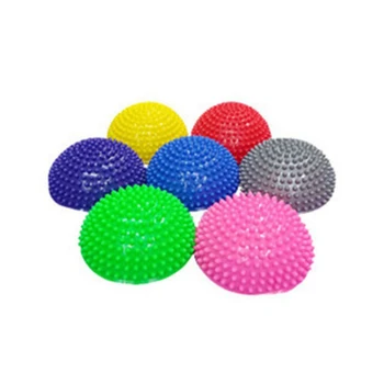 Полукруглые мячи для йоги Широкого применения Гибкие и безопасные Прочные и практичные спортивные балансиры