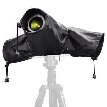 Портативный непромокаемый протектор для телеобъектива, дождевик для камеры, пылезащитный плащ для камеры Canon Nikon Pendax Sony
