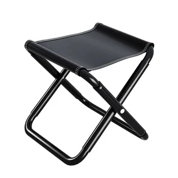 Портативный Складной Табурет для пикника, мини-стул для хранения, Рыболовный стул, Сверхлегкая Мебель, Походный стул из алюминиевого сплава