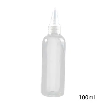 Практичные пластиковые бутылочки для выдавливания клея объемом 100 мл и Аппликатор для косметики Dropship