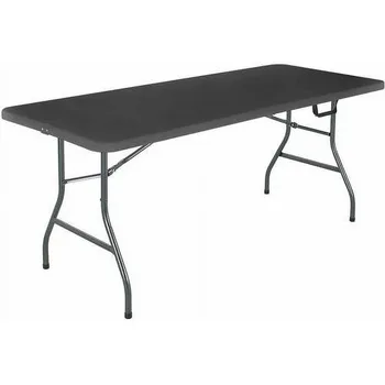Раскладной столик Cosco на 6 футов, черный