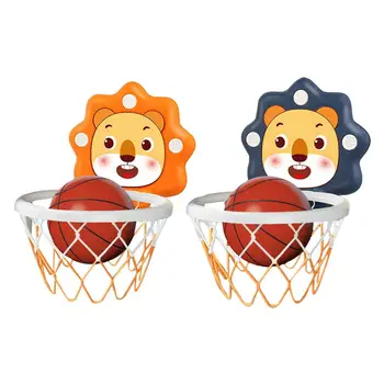 Регулируемый набор мини-баскетбольных колец с баскетбольным мячом и насосом, спортивные игры, баскетбольные игрушки для детей-подростков 5-12 лет