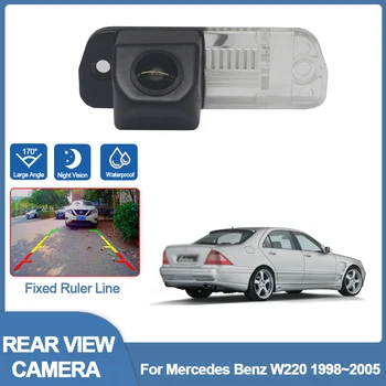 Резервная камера заднего вида для Mercedes Benz W220 1998 1999 2000 2001 2002 2003 2004 2005 Камера ночного видения HD для номерного знака