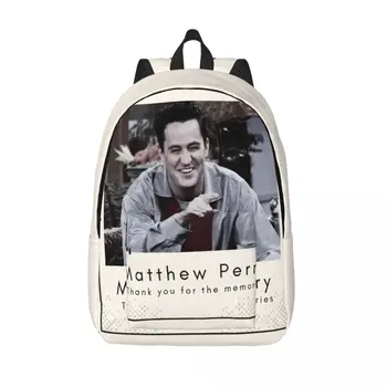 Рюкзак Matthew Perry Rip для мужчин и женщин, подростковый школьный рабочий рюкзак для ноутбука, легкие холщовые сумки