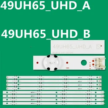 Светодиодная лента подсветки для 49UH61 49UH65_UHD_A/B 49UH601V 49UH603V 49UH620V 49UH650V 49UH652V 49UH668V HV490FHB-NBD NC490DUE-ABEX1