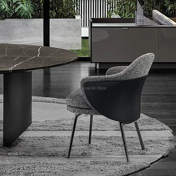 Скандинавский Минималистичный Дизайн обеденных стульев Для гостиной, Современные обеденные стулья для дома, Креативная Роскошная мебель для дома Muebles WZ50DC