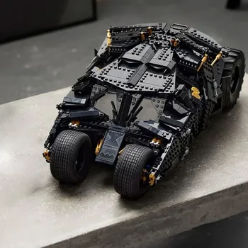 Совместимый 76240 Колесница Темный Рыцарь Бэтмобиль 2049 шт. Модель Строительные блоки Кирпичи Игрушки для детей Рождественские Подарки на День рождения