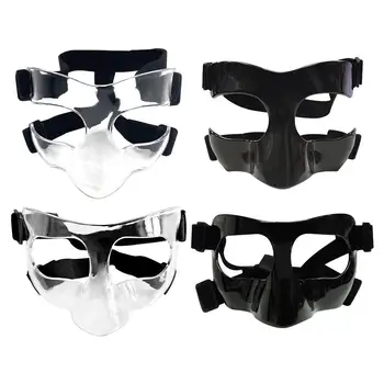 Спортивная маска для лица С эластичным ремешком, Футбол, Баскетбол, Фитнес, защитный чехол для лица, щитки для носа для детей, подростков, женщин, мужчин