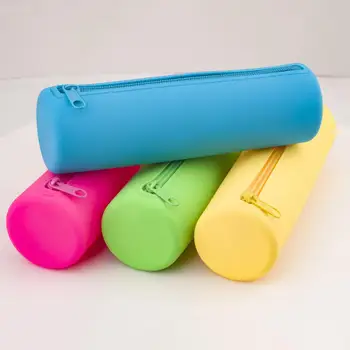 Сумка для карандашей Яркая цветная сумка для хранения ручек, пригодная для хранения пищевых продуктов, практичная настольная сумка для карандашей, настольный канцелярский футляр