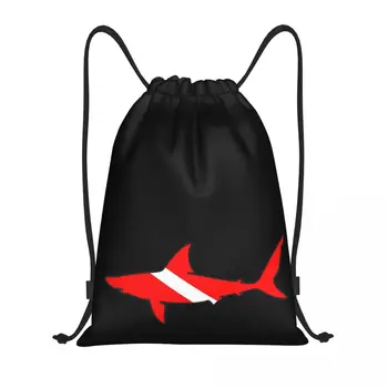 Сумки на шнурках Спортивная сумка Divin Scuba Diving 5 Прочная 
 Высококачественный полевой рюкзак с юмористической графикой
