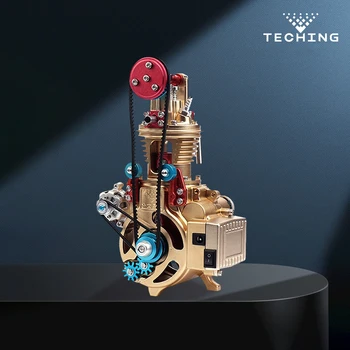 ТЕХНОЛОГИЧЕСКИЕ цельнометаллические комплекты моделей одноцилиндровых двигателей Образовательные игрушки для ХОББИ TOUCAN RC Подарки