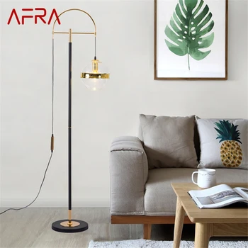 Торшер AFRA Nordic для семейной гостиной, спальня рядом с диваном, современный светодиодный креативный декоративный светильник для стояния