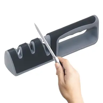 Точилка для кухонных ножей Инструмент для заточки ножей Профессиональный нож шеф-повара Точилка из нержавеющей стали для кухонных принадлежностей Аксессуары для ножей
