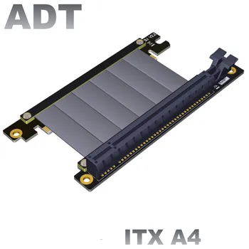 Удлинитель видеокарты PCI-E x16 3.0, стабильная скорость, совместимость с шасси ITX A4, одиночный реверс