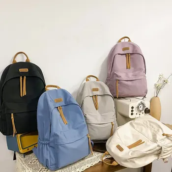 Универсальный рюкзак Kawaii большой емкости, корейская версия, простая сумка для хранения 