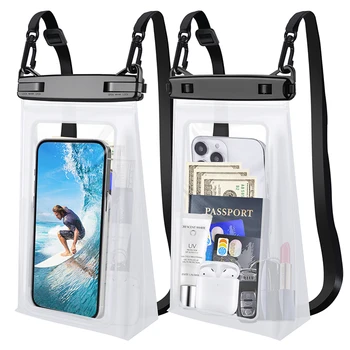 Уникальная водонепроницаемая сумка HAISSKY для телефона, универсальные сумки через плечо для плавания, серфинга, катания на лодках, водонепроницаемые сумки для iPhone Samsung Xiaomi