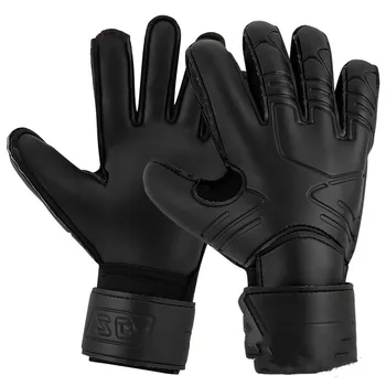 Футбольные вратарские противоскользящие перчатки, тренировочные перчатки для футбольного мяча, перчатки для защиты пальцев, детские футбольные вратарские перчатки