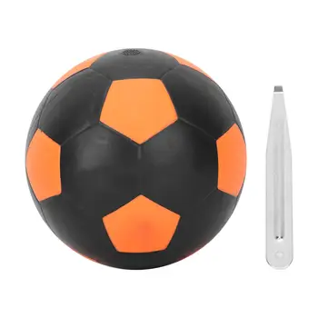 Футбольный мяч Вибрирующего Свечения СИД Раздувной Резиновый Футбольный мяч