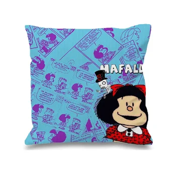 Чехлы для подушек для кровати в спальне 45x45 Mafaldas, украшение гостиной, Декоративные подушки для дивана, Наволочка для домашнего декора, короткий плюш