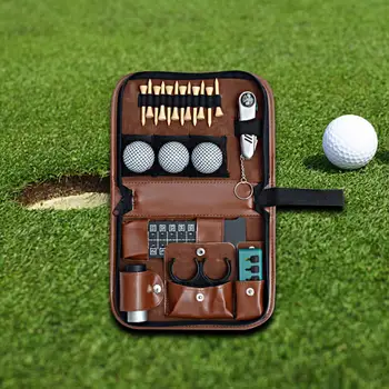 Чехол для аксессуаров для гольфа, сумка для переноски, сумка для хранения мячей для гольфа, поясная сумка, сумка для гольф-тура, сумка для инструментов для гольфа, многофункциональная сумка для гольфа