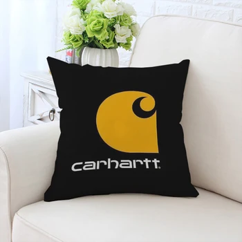 Чехол для диванной подушки C-Carhartt изготовленный на заказ с двусторонним принтом чехол для подушки офисное кресло поясная подушка домашняя прикроватная подушка 50x50cm