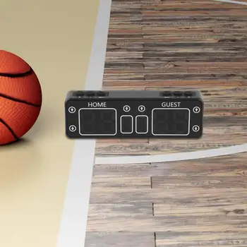 Электронное табло, мини-многофункциональное светодиодное табло, настольный счетовод для баскетбола в помещении
