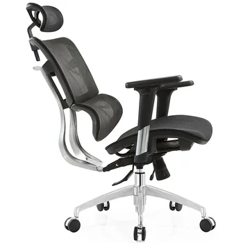 Эргономичный стул, Фирменная сетка для поясничной поддержки, Сетка Эргономичный Офисный стул для рабочего места и менеджера